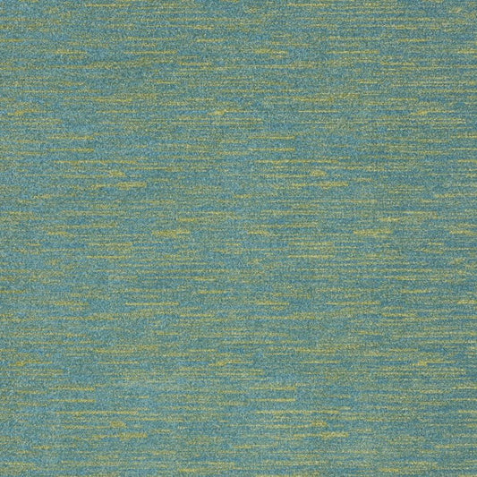 10' X 14' Blue And Green Indoor Outdoor Area Rug