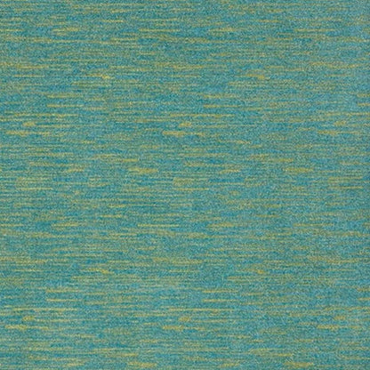 7' X 10' Blue And Green Indoor Outdoor Area Rug HomeRoots