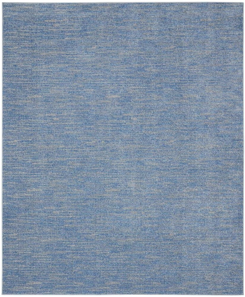 10' X 14' Blue And Gray Indoor Outdoor Area Rug HomeRoots