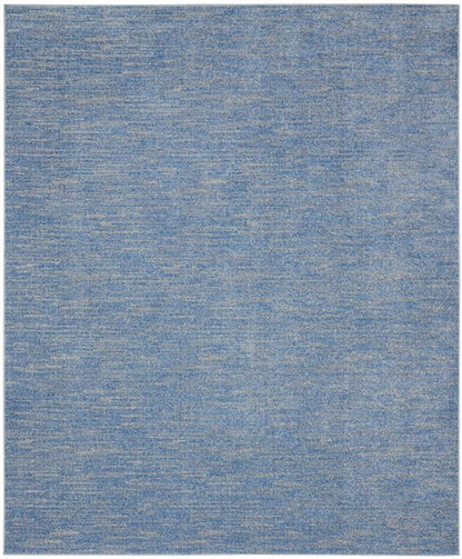 10' X 14' Blue And Gray Indoor Outdoor Area Rug HomeRoots