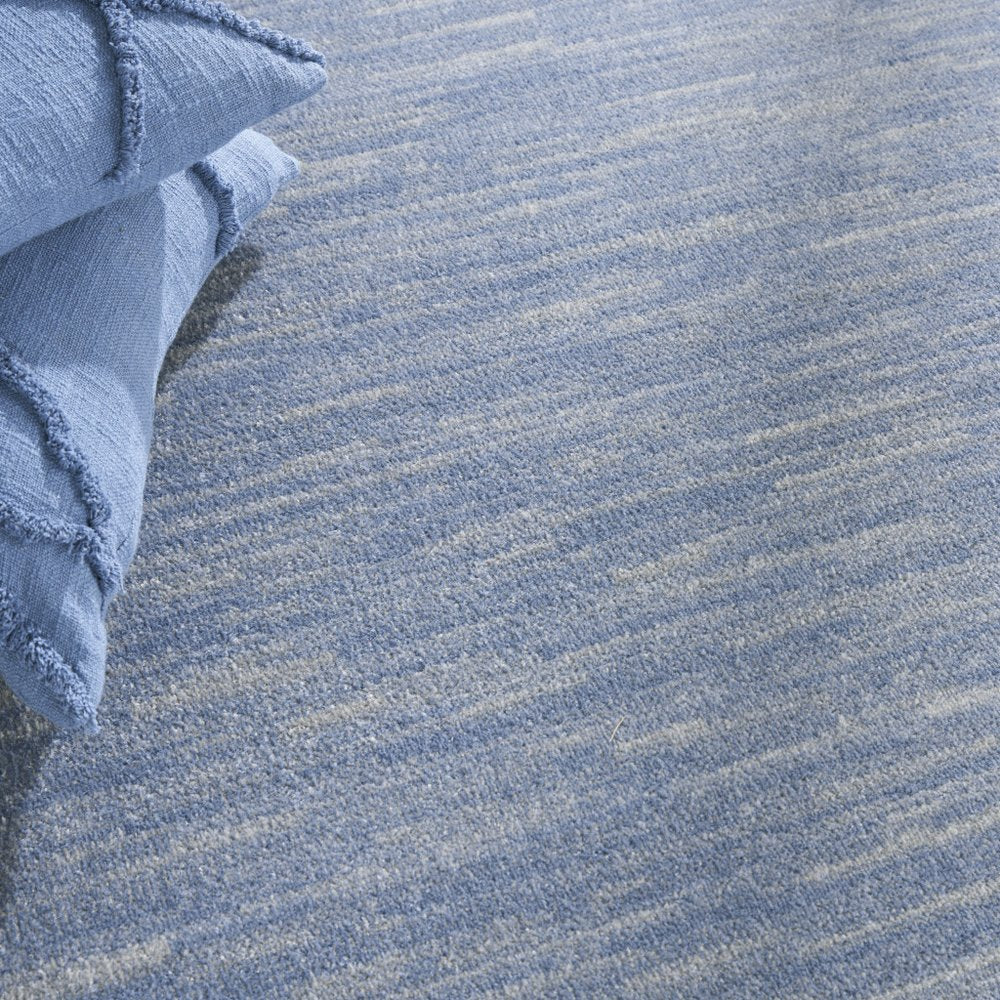 10' X 14' Blue And Gray Indoor Outdoor Area Rug HomeRoots