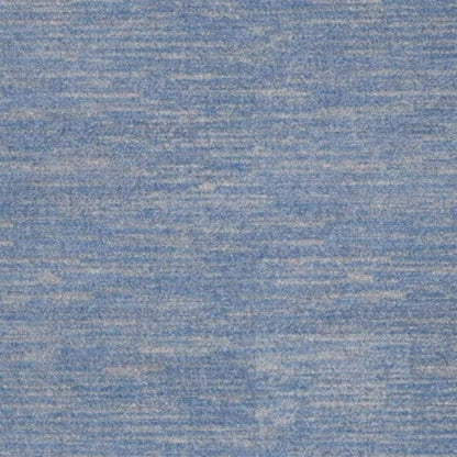 4' X 6' Blue And Gray Indoor Outdoor Area Rug HomeRoots