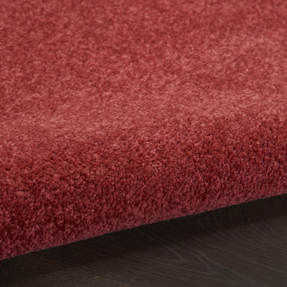 10' X 14' Brick Red Stain Resistant Indoor Outdoor Area Rug — view 4