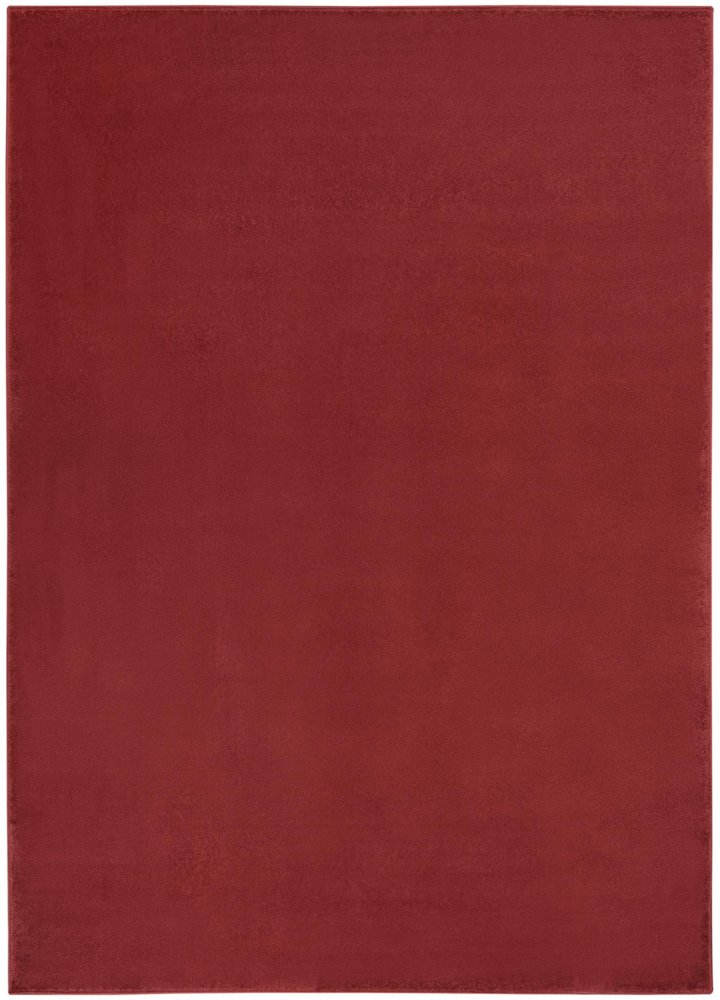 6' X 9' Brick Red Stain Resistant Indoor Outdoor Area Rug — view 11