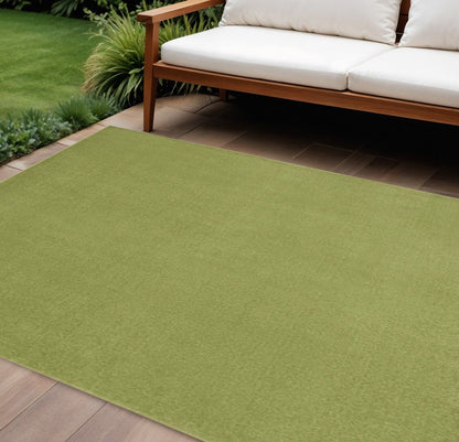 10' X 14' Green Indoor Outdoor Area Rug HomeRoots