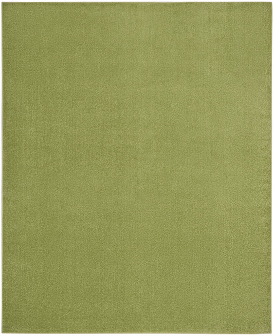 8' X 10' Green Non Skid Indoor Outdoor Area Rug