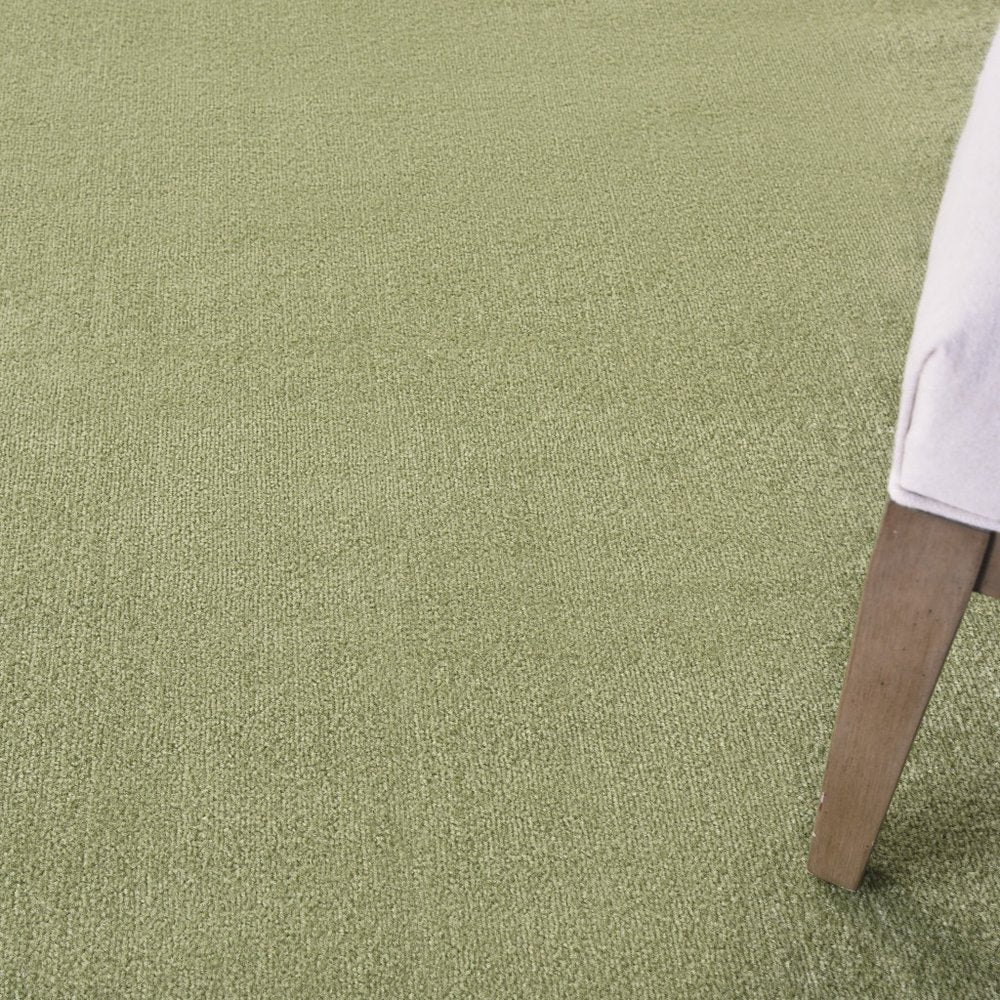 9' Green Square Indoor Outdoor Area Rug — view 7