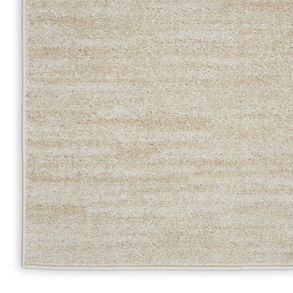4' X 6' Beige And Ivory Indoor Outdoor Area Rug HomeRoots