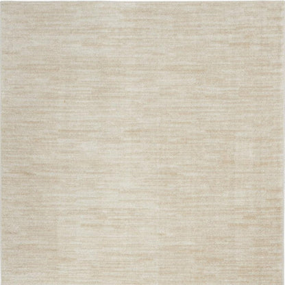 4' X 6' Beige And Ivory Indoor Outdoor Area Rug HomeRoots