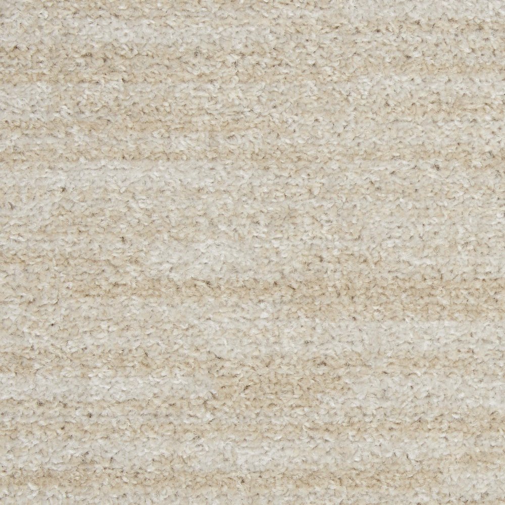 7' Beige And Ivory Square Indoor Outdoor Area Rug — view 11