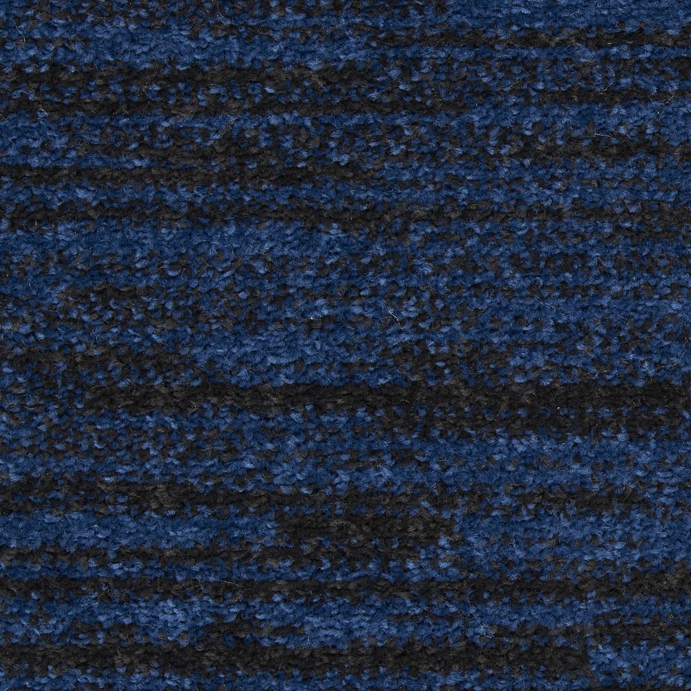 7' Midnight Blue Square Indoor Outdoor Area Rug HomeRoots