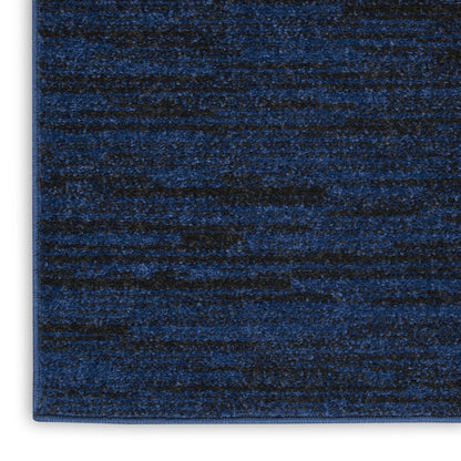 9' Blue Square Indoor Outdoor Area Rug HomeRoots