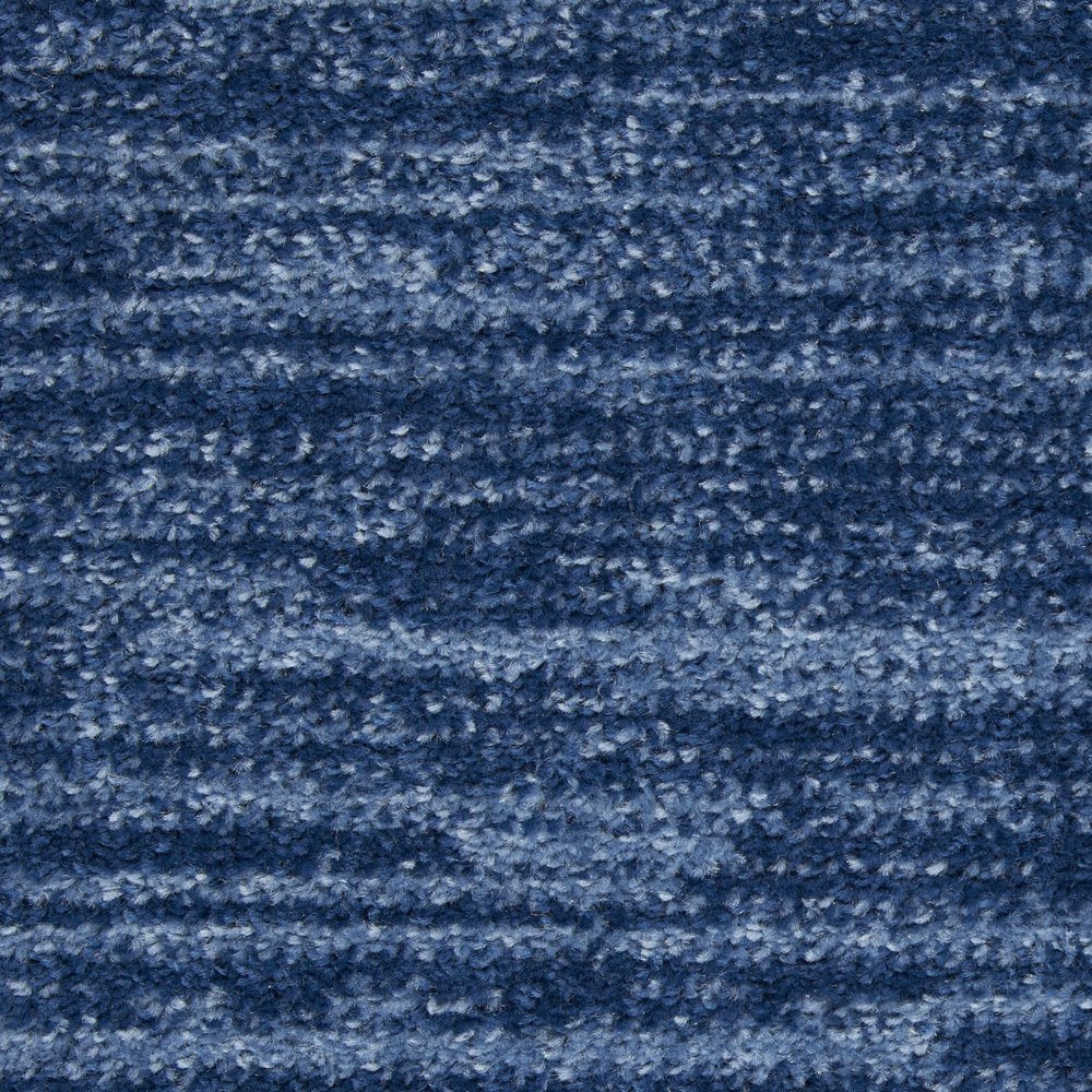 6' Navy Blue Indoor Outdoor Runner Rug HomeRoots