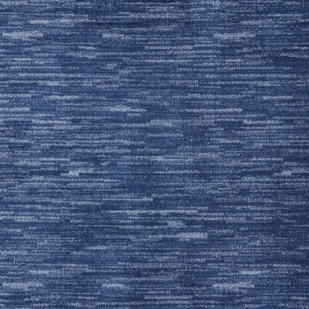 6' X 9' Blue Indoor Outdoor Area Rug — view 2