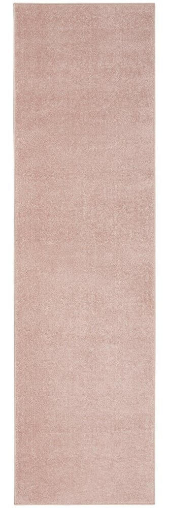 8' Pink Indoor Outdoor Runner Rug HomeRoots