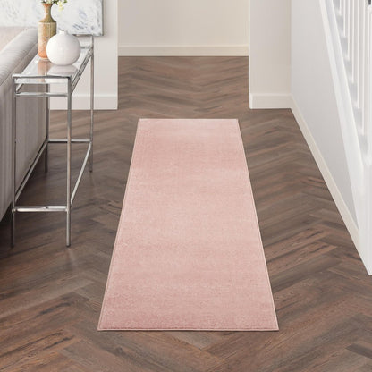 8' Pink Indoor Outdoor Runner Rug HomeRoots