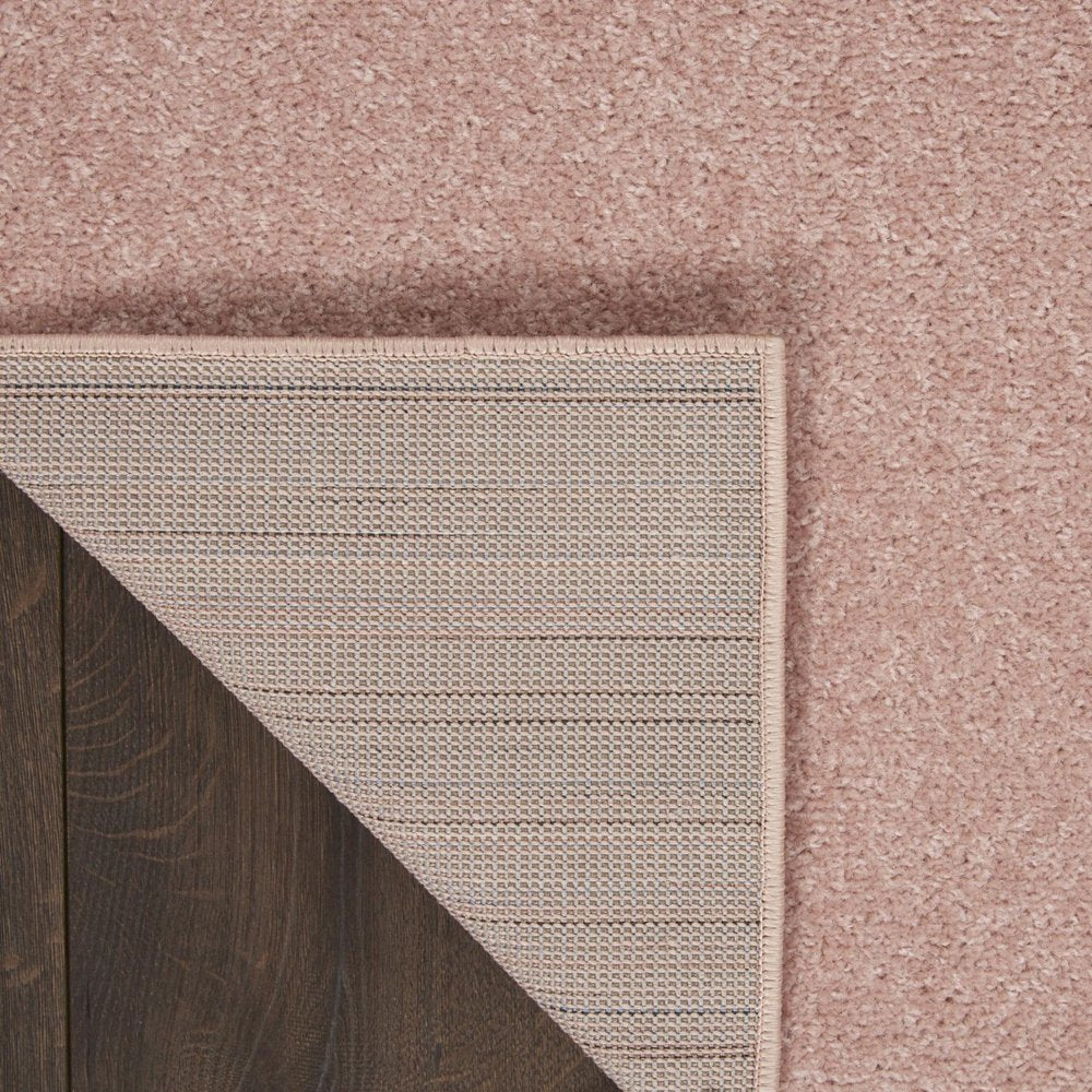 8' Pink Indoor Outdoor Runner Rug — view 9