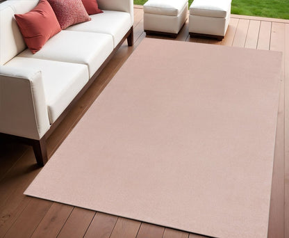 4' X 6' Pink Indoor Outdoor Area Rug HomeRoots