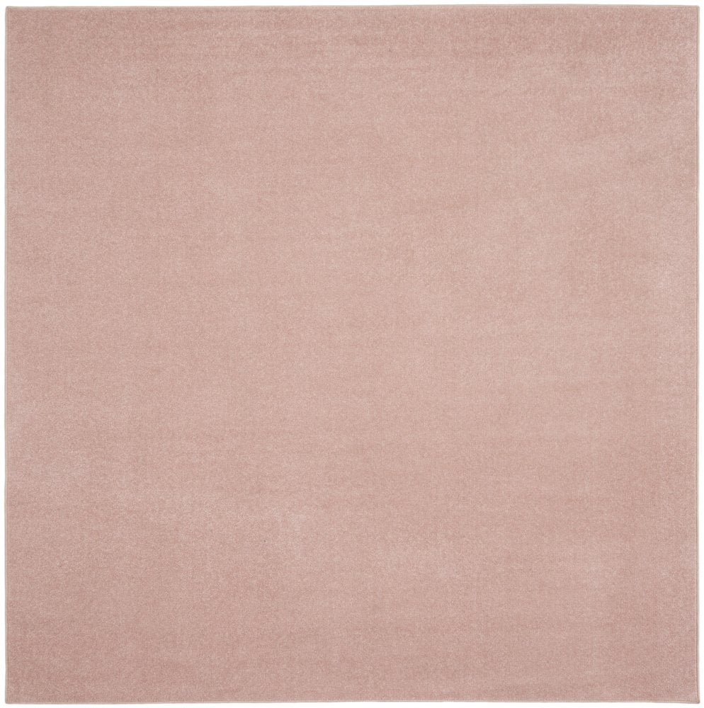 7' Pink Square Indoor Outdoor Area Rug HomeRoots