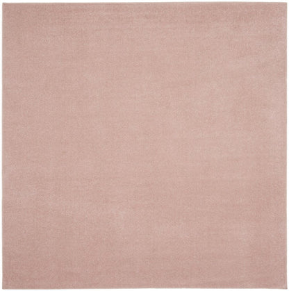 7' Pink Square Indoor Outdoor Area Rug HomeRoots
