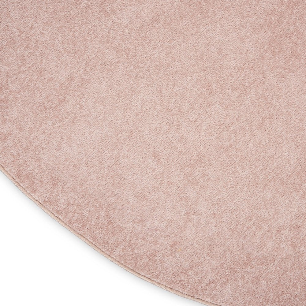 8' X 8' Pink Round Indoor Outdoor Area Rug HomeRoots