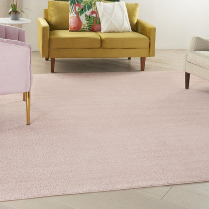 9' Pink Square Indoor Outdoor Area Rug HomeRoots