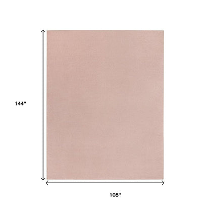 9' X 12' Pink Indoor Outdoor Area Rug HomeRoots