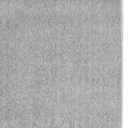 6' Gray Indoor Outdoor Runner Rug