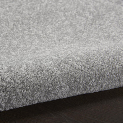 8' Gray Indoor Outdoor Runner Rug HomeRoots