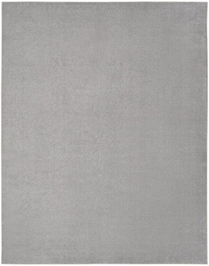 9' X 12' Gray Indoor Outdoor Area Rug HomeRoots