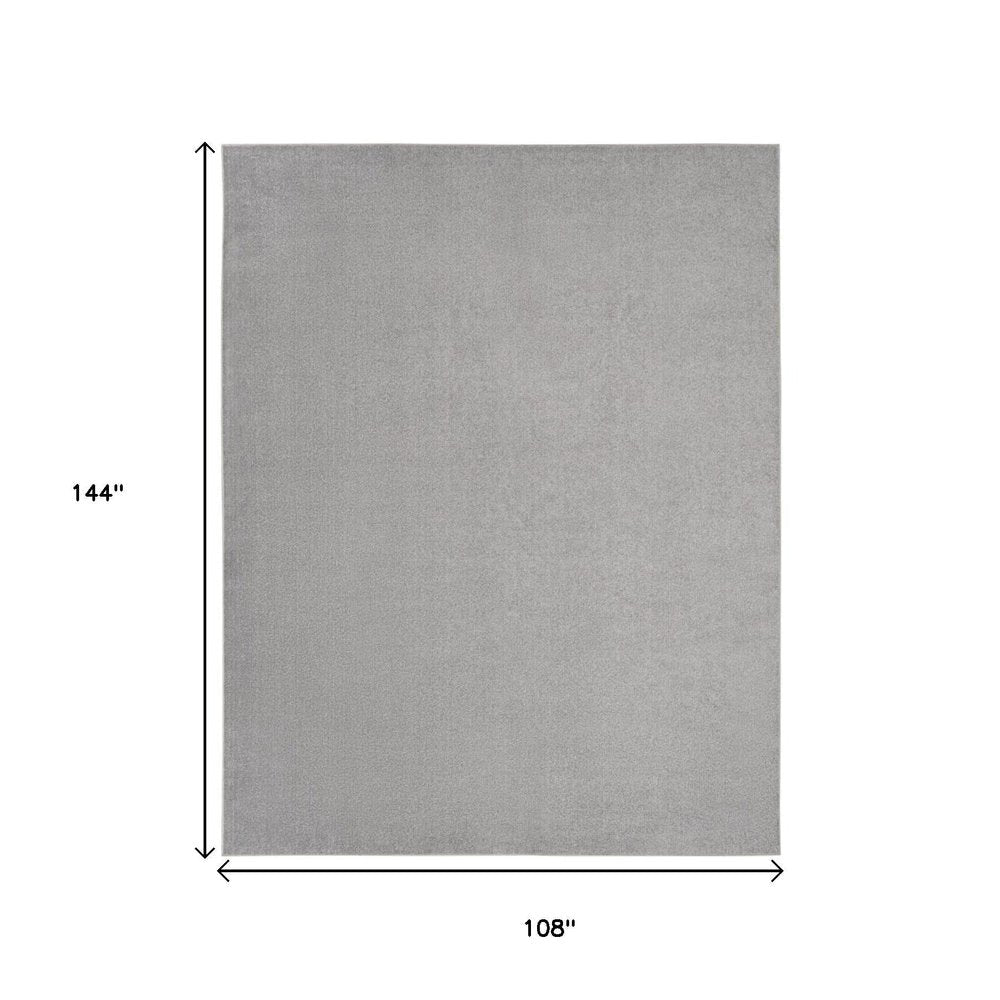 9' X 12' Gray Indoor Outdoor Area Rug — view 3