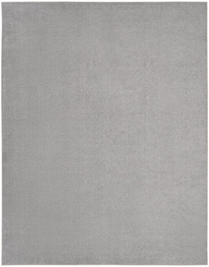 9' X 12' Gray Indoor Outdoor Area Rug HomeRoots