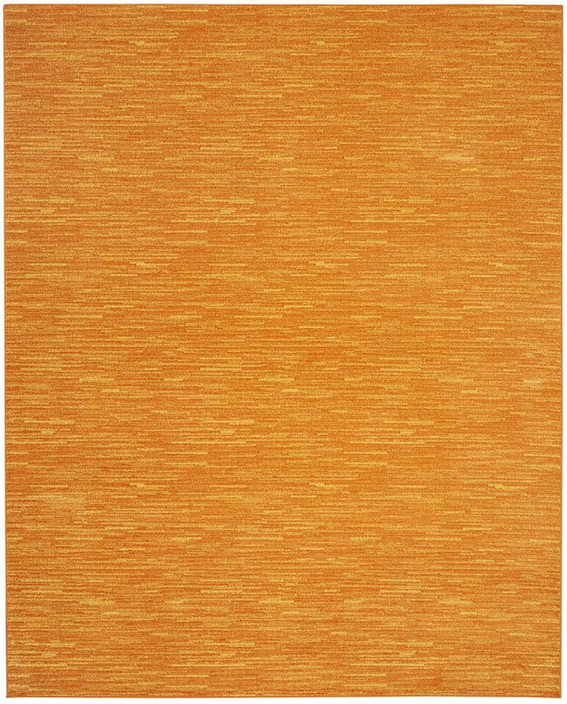 10' X 14' Orange Indoor Outdoor Area Rug — view 8