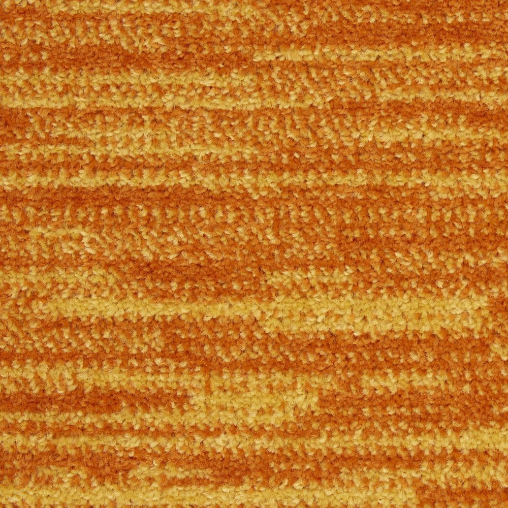 8' Orange Indoor Outdoor Runner Rug HomeRoots