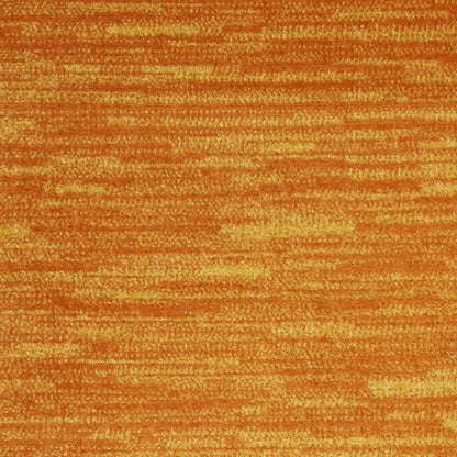 8' Orange Indoor Outdoor Runner Rug HomeRoots