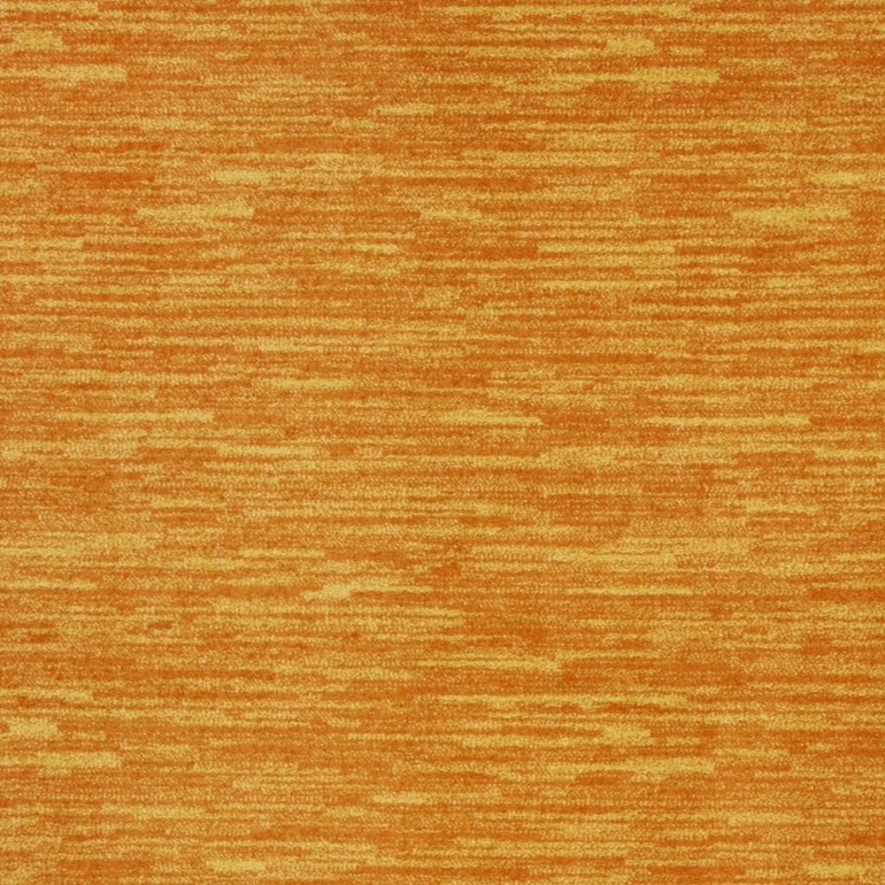 4' X 6' Orange Indoor Outdoor Area Rug