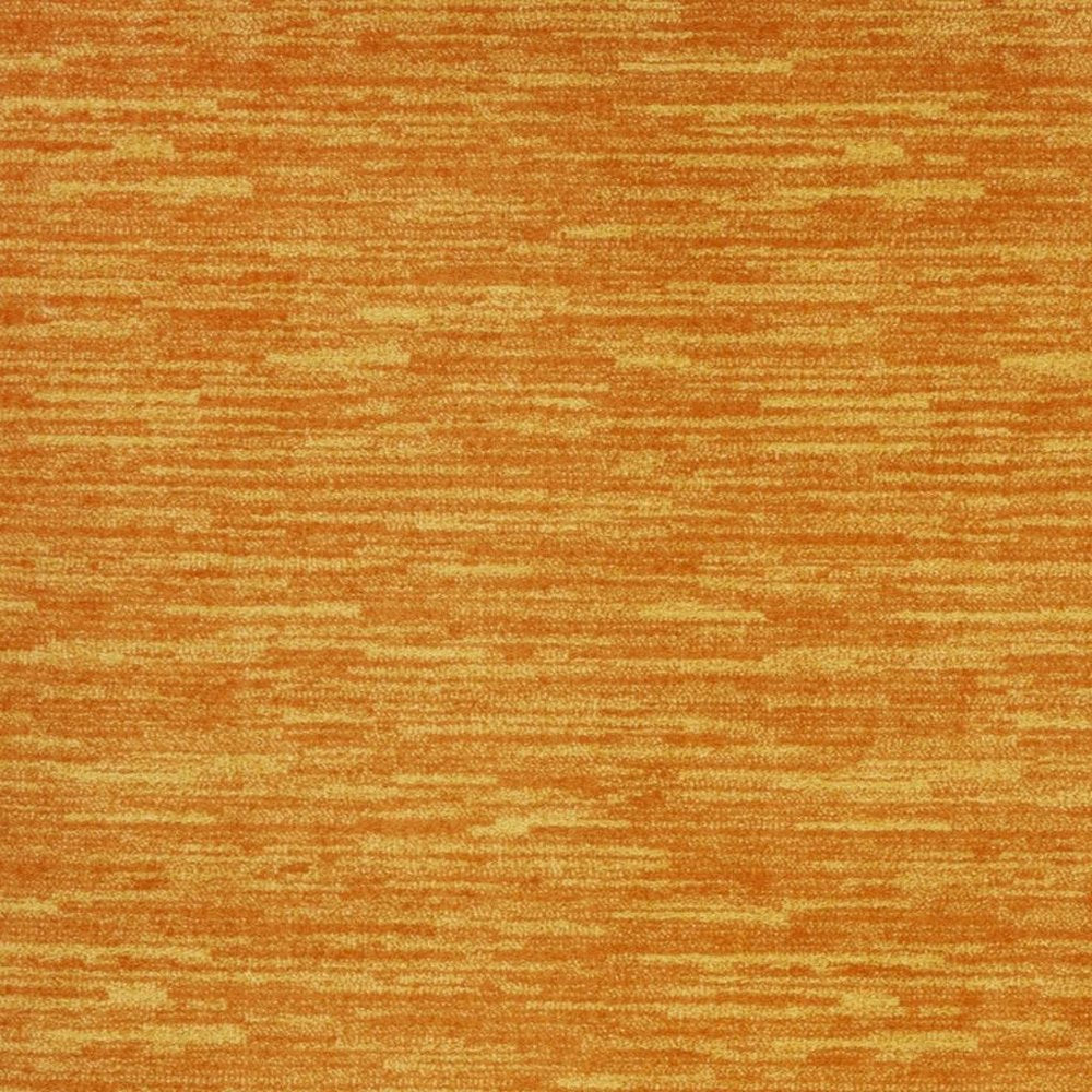 6' X 9' Orange Indoor Outdoor Area Rug — view 3