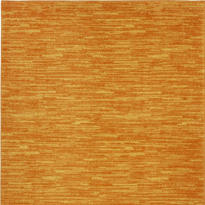 6' X 9' Orange Indoor Outdoor Area Rug HomeRoots