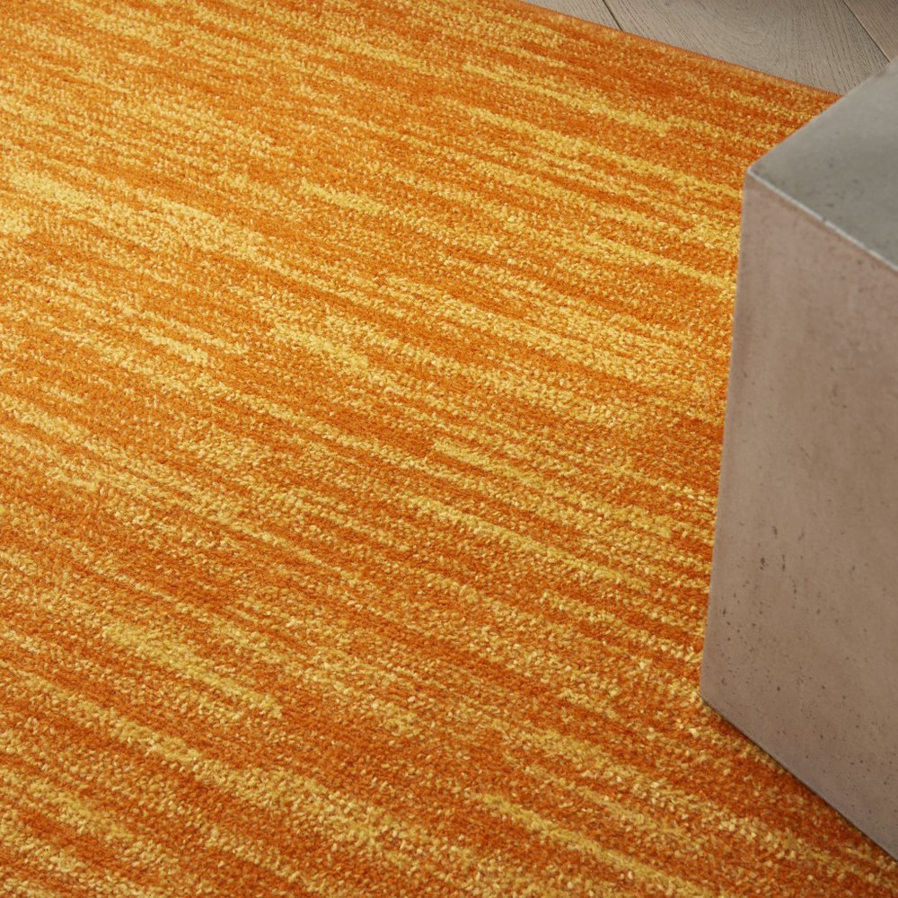 6' X 9' Orange Indoor Outdoor Area Rug HomeRoots