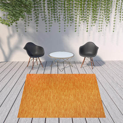 9' X 9' Sunburst Square Non Skid Indoor Outdoor Area Rug