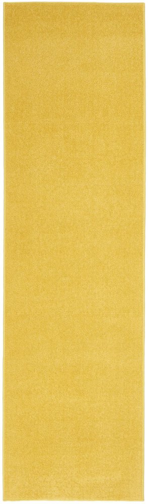 6' Yellow Indoor Outdoor Runner Rug HomeRoots