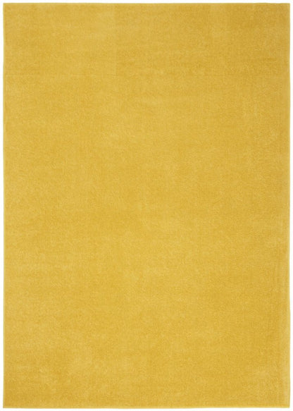 4' X 6' Yellow Indoor Outdoor Area Rug HomeRoots