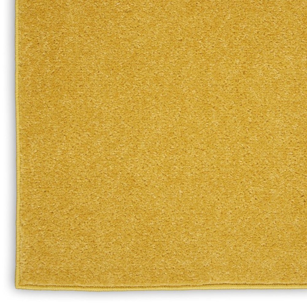 5' X 7' Yellow Indoor Outdoor Area Rug — view 12