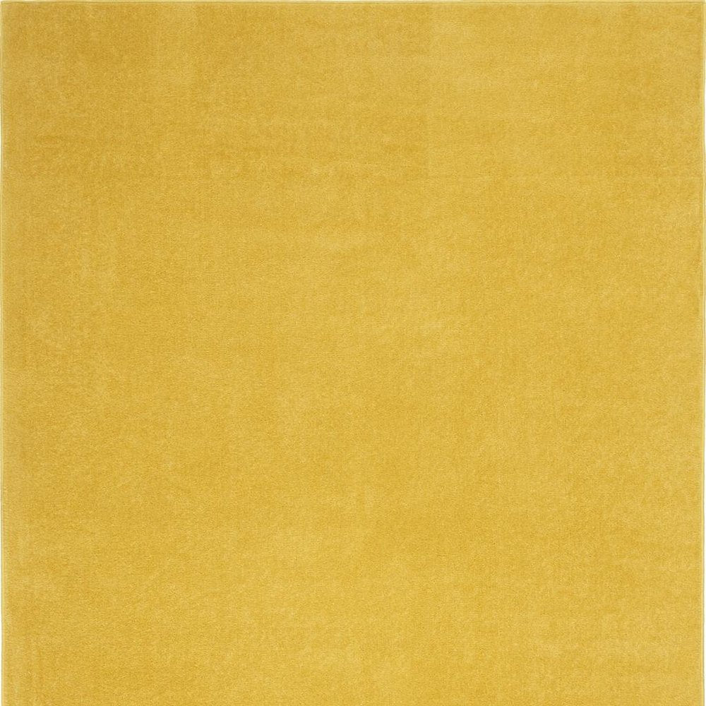 5' X 7' Yellow Indoor Outdoor Area Rug — view 3