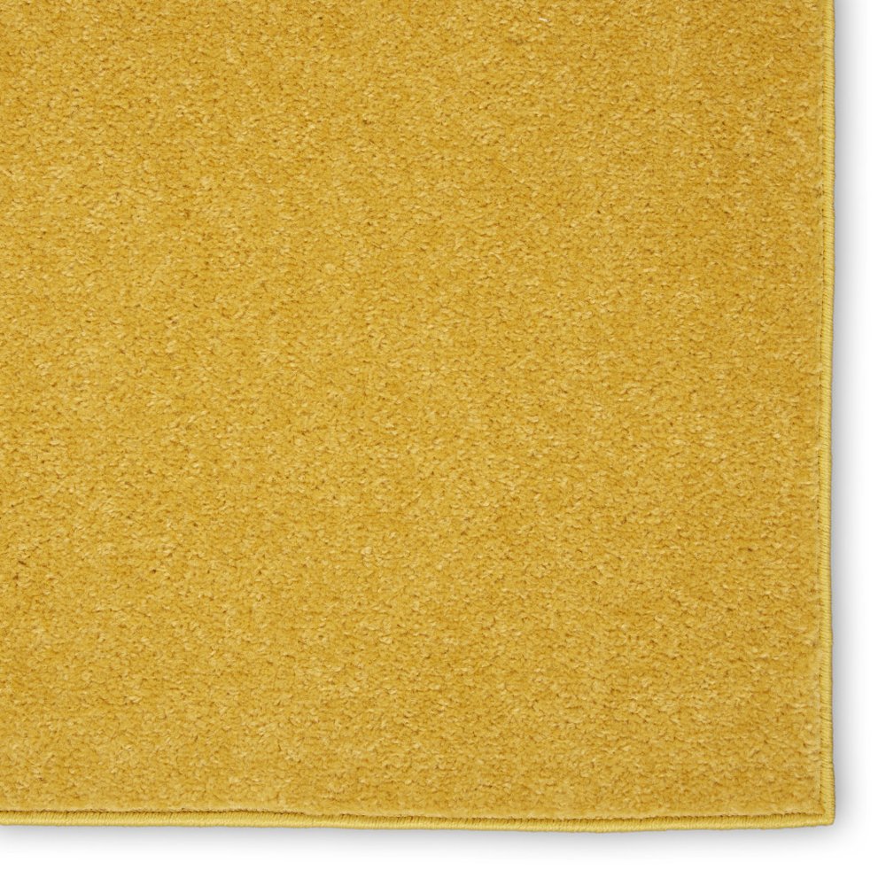 7' X 10' Yellow Indoor Outdoor Area Rug — view 13