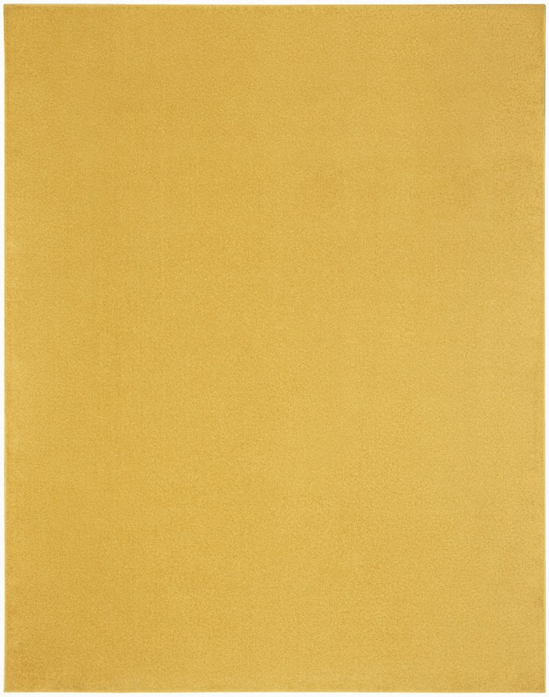 8' X 10' Yellow Indoor Outdoor Area Rug HomeRoots