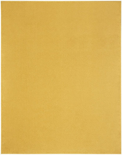 8' X 10' Yellow Indoor Outdoor Area Rug HomeRoots