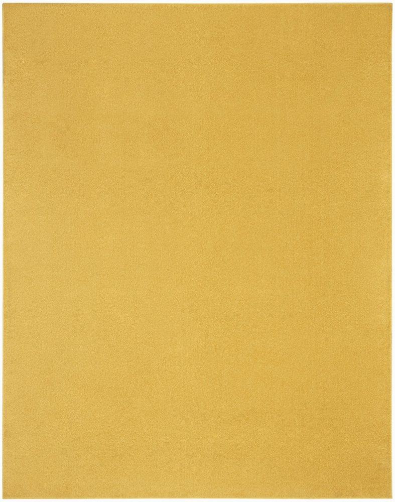 8' X 10' Yellow Indoor Outdoor Area Rug HomeRoots