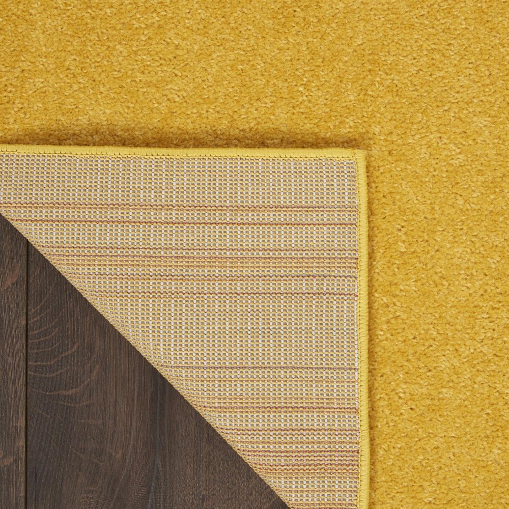 9' Yellow Square Indoor Outdoor Area Rug HomeRoots