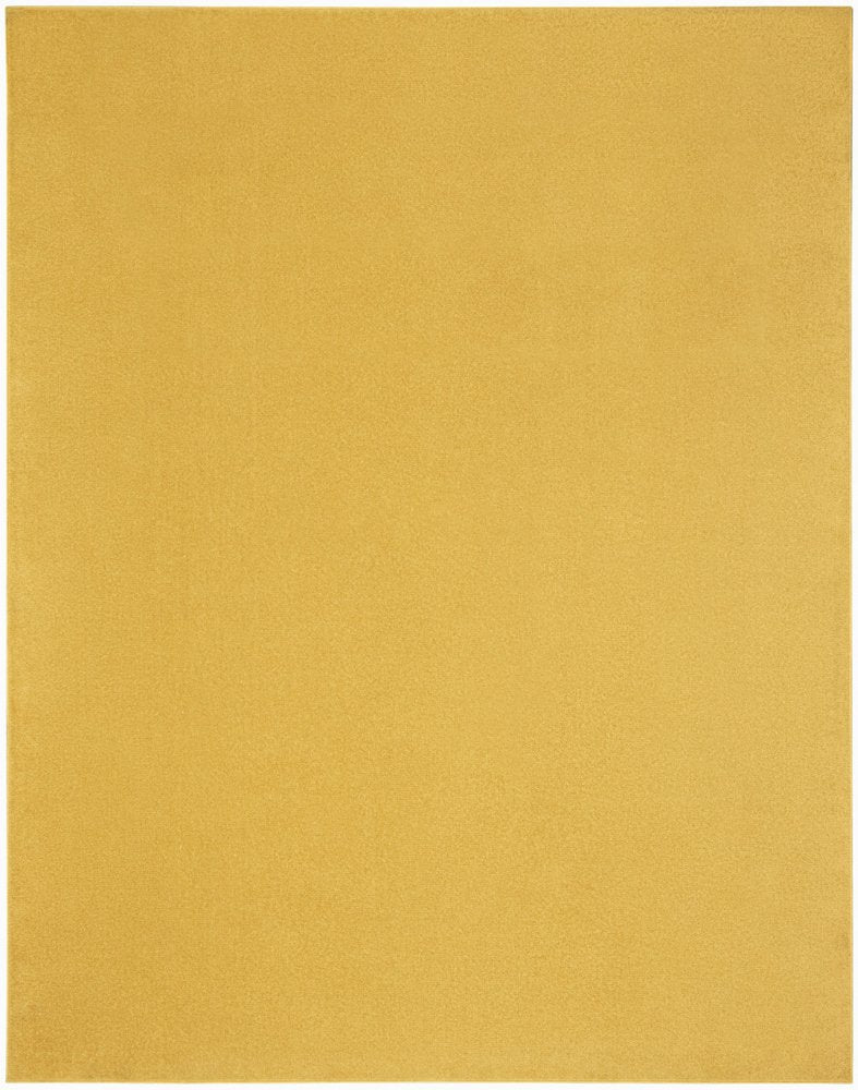 9' X 12' Yellow Indoor Outdoor Area Rug — view 1